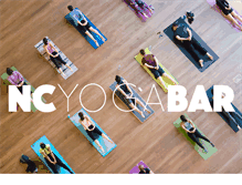 Tablet Screenshot of ncyogabar.com